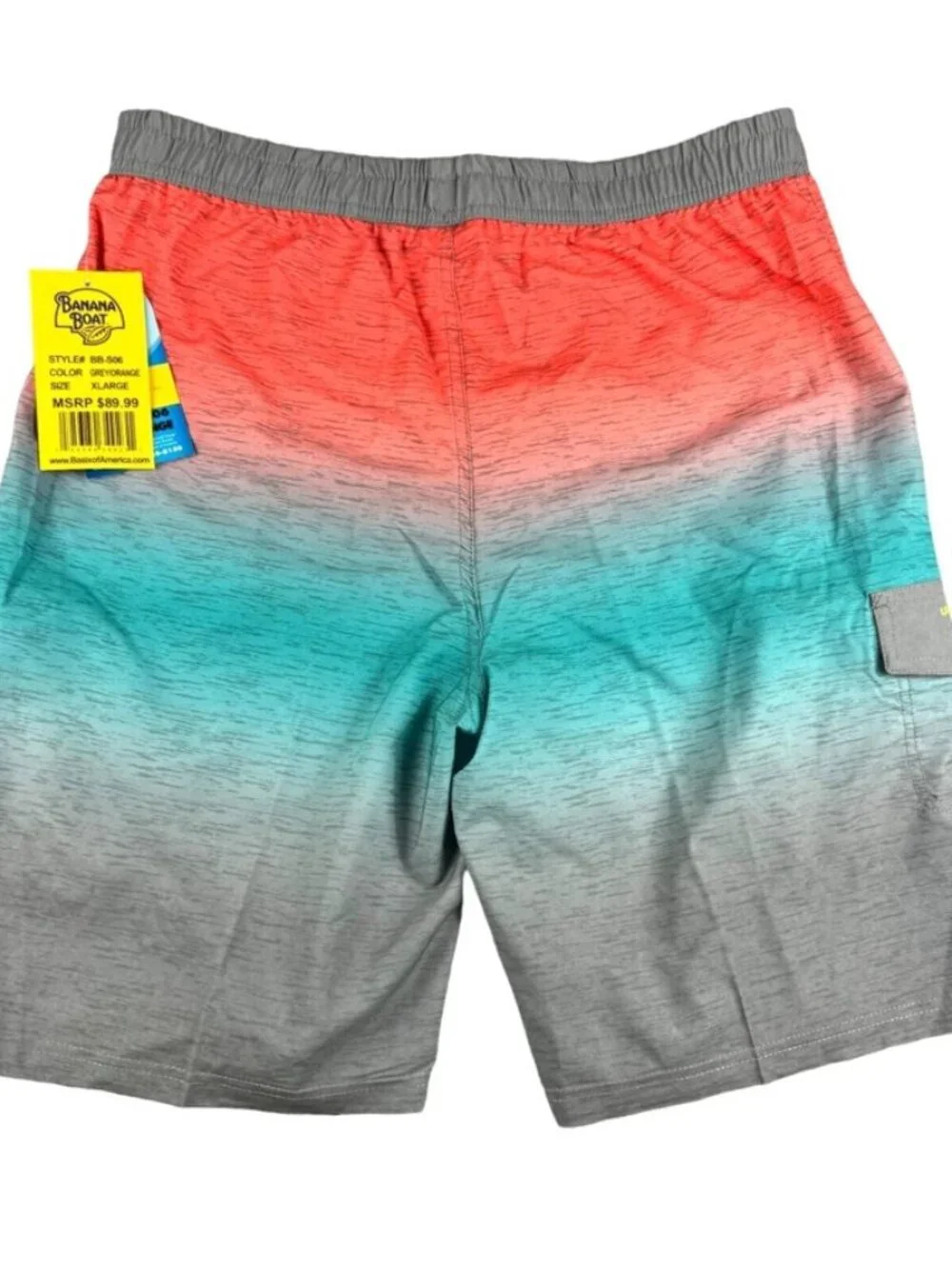 BANANA BOAT SWIM SHORTS, SIZE XL, NWT
